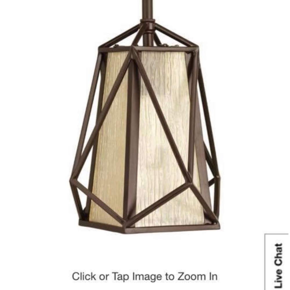 Progress Lighting Mini Pendant Light antique bronz
